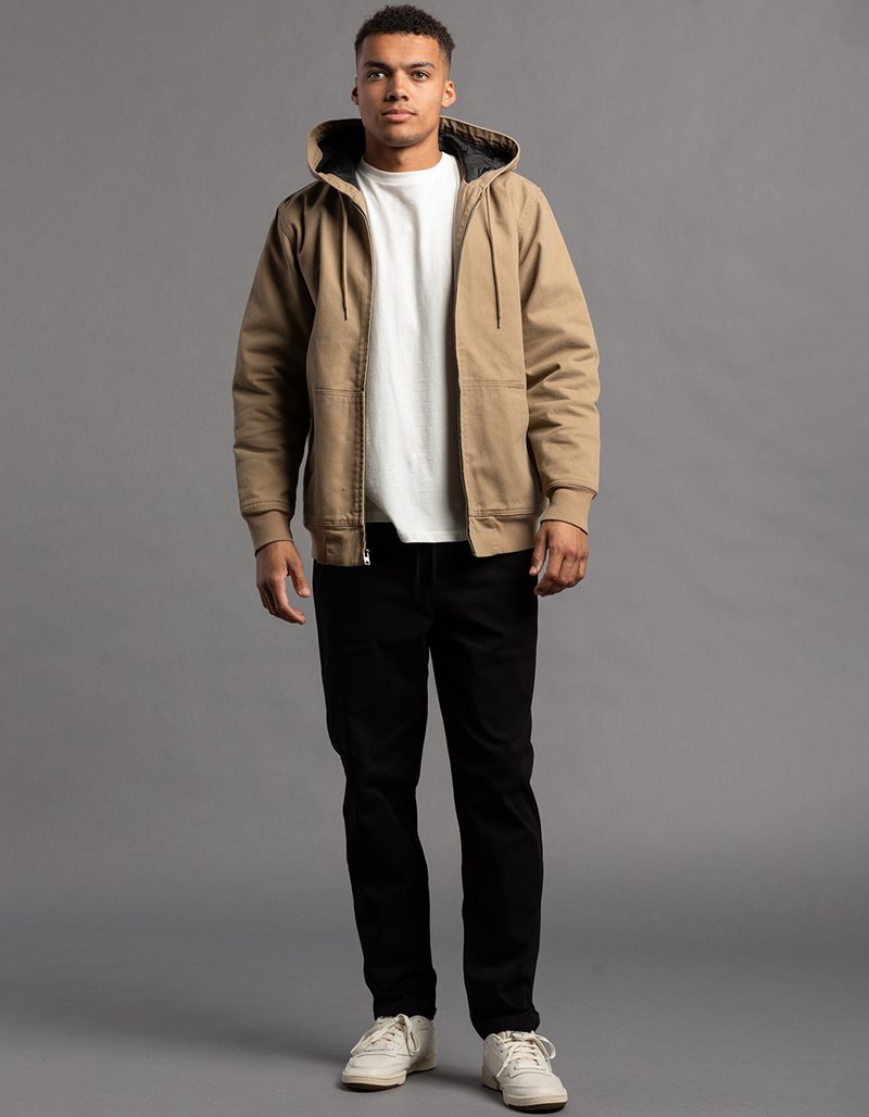 RSQ Mens Hooded Twill Jacket image number 5