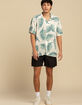 RSQ Mens Leaf Button Up Shirt image number 4