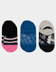 STANCE Reign Check 3 Pack Womens No Show Socks image number 1