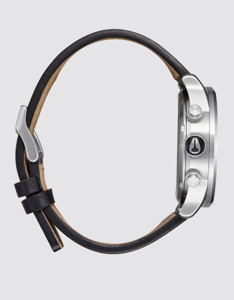 NIXON Sentry Chrono Leather Watch image number 2