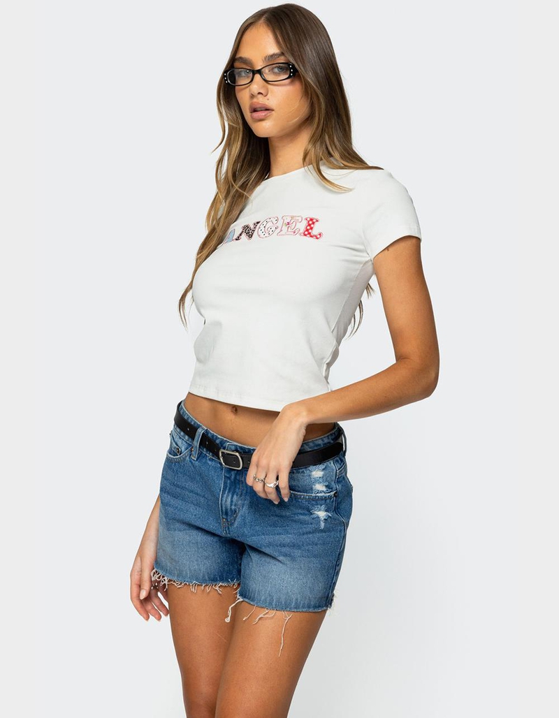 EDIKTED Angel Patch Tee image number 2