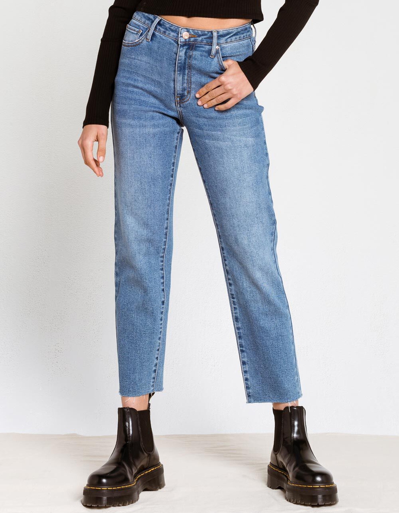 RSQ Womens Straight Leg Jeans image number 1