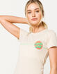 SANTA CRUZ Other Dot Cream Womens Tee image number 2