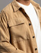 RSQ Mens Oversized Corduroy Button Up Shirt image number 4