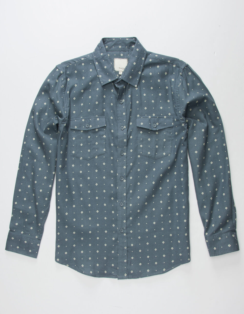 VISITOR Geo Mens Flannel Shirt image number 0