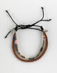 FULL TILT 2 Pack Classic And Beaded Bracelets image number 1
