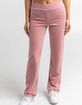JUICY COUTURE Womens Velour Track Pant image number 2