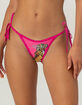 ED HARDY Cheeky Tie Side Bikini Bottoms image number 2