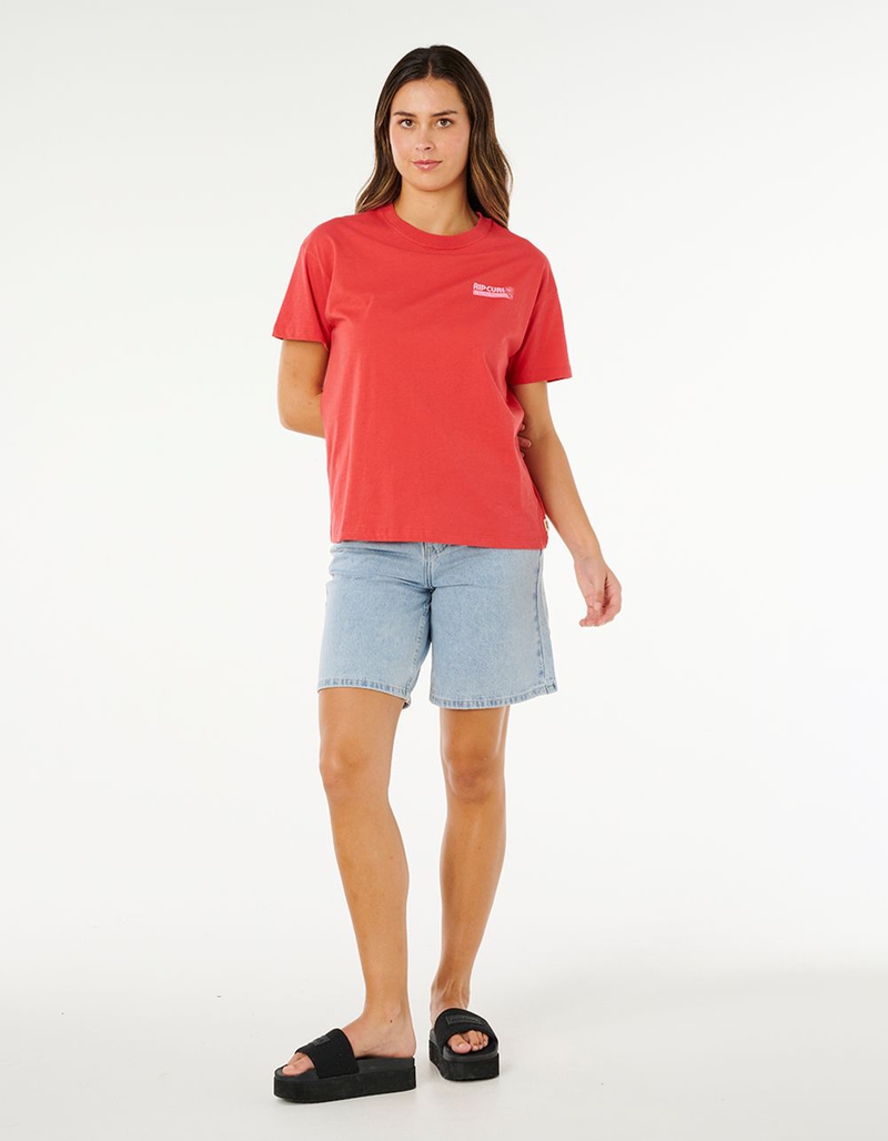 RIP CURL Ocean Break Womens Relaxed Tee image number 2