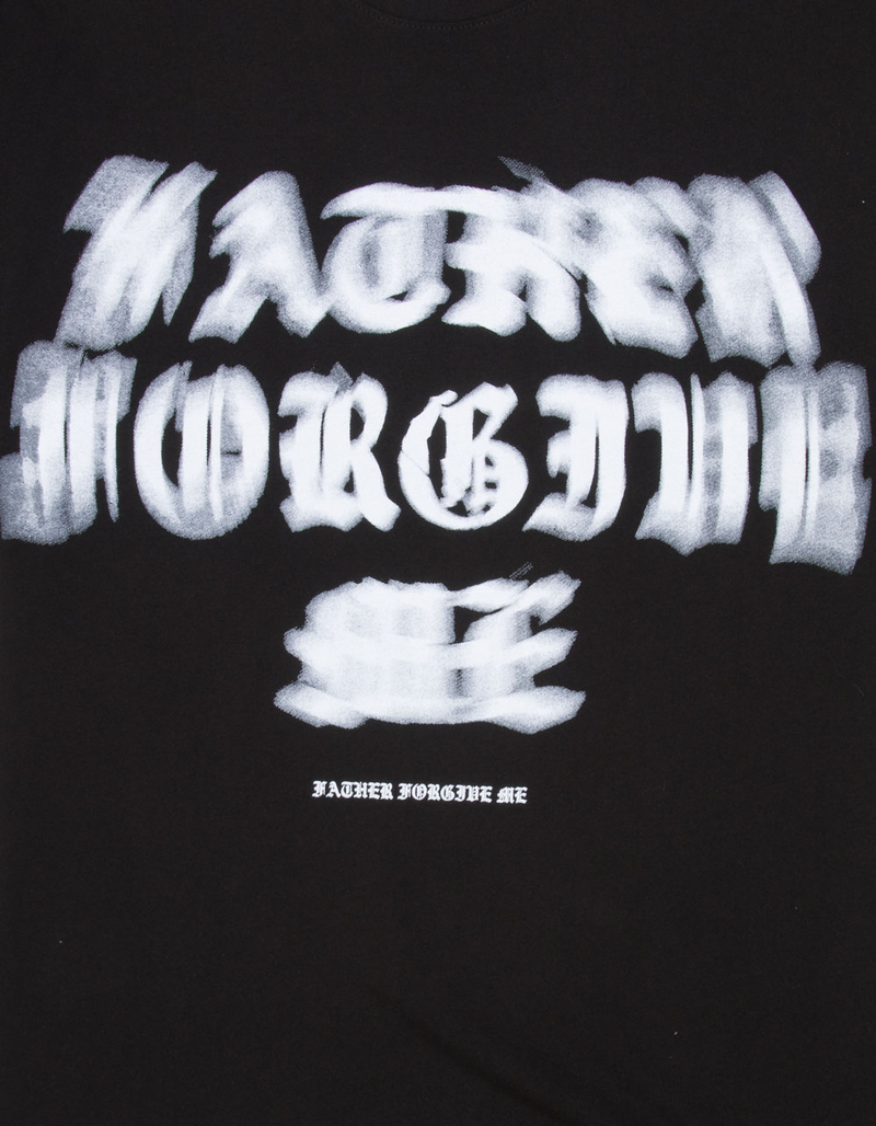 FATHER FORGIVE ME Blur Vision Mens Tee image number 1