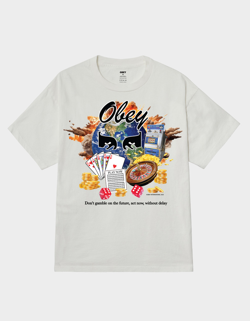 OBEY Act Now Mens Tee image number 0