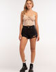 ABRAND A High Relaxed Womens Denim Shorts image number 4