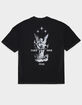 RSQ Mens Faith Over Fear Oversized Tee image number 1