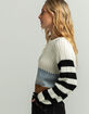 FULL TILT Color Block Stripe Womens Sweater image number 2