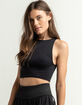 FREE PEOPLE Boat Neck Black Brami image number 2