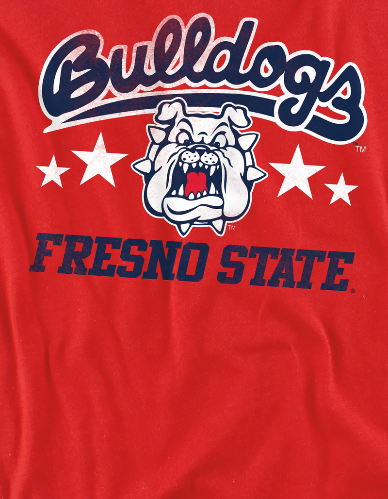 FRESNO STATE UNIVERSITY Bulldogs Womens Cropped Tee image number 3