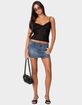 EDIKTED Angelina Sheer Lace Tank Top image number 2