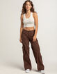 BDG Urban Outfitters Y2K Womens Low Rise Poplin Cargo Pants image number 1