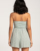 RSQ Womens Strapless Smock Romper image number 3