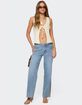 EDIKTED Verona Split Front Knit Top image number 2