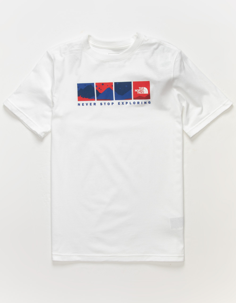 THE NORTH FACE NSE Boxes Boys Tee image number 0