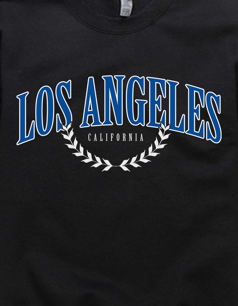LOS ANGELES Olive Branch Unisex Crewneck Sweatshirt image number 1