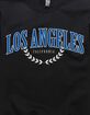LOS ANGELES Olive Branch Unisex Crewneck Sweatshirt image number 2