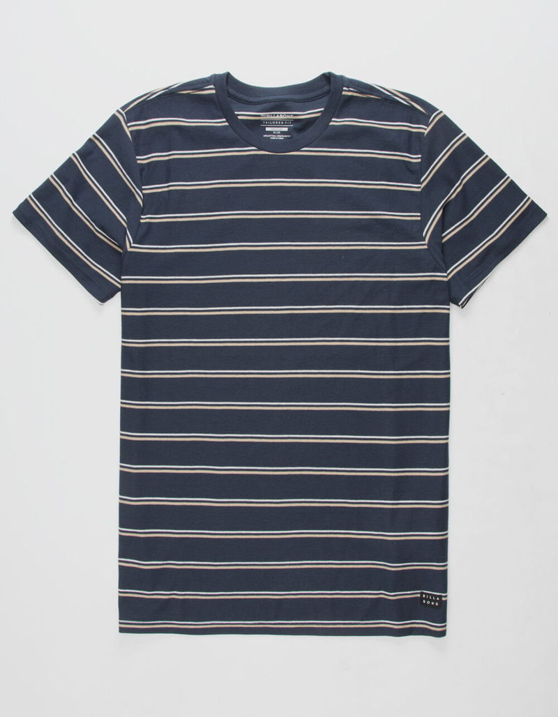 BILLABONG Die Cut Navy Mens T-Shirt image number 0