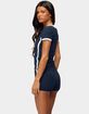 EDIKTED England Girl V-Neck Tee image number 3