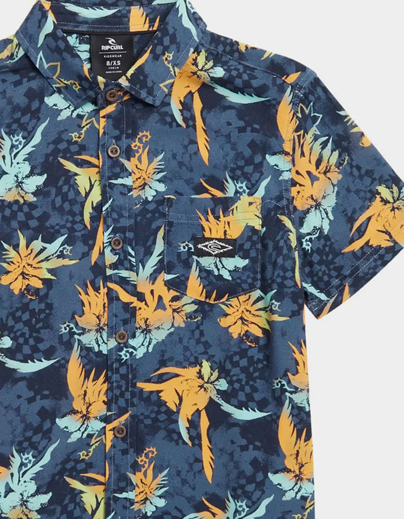RIP CURL Raw Energy Boys Button Up Shirt image number 1