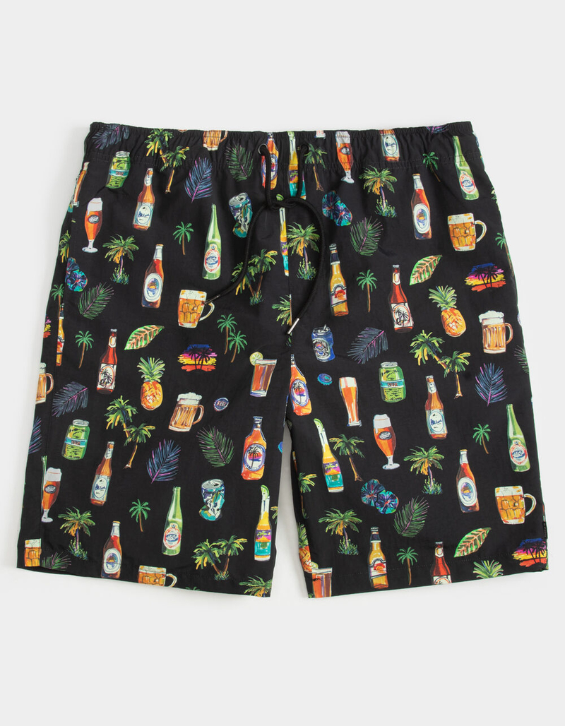 BARNEY COOLS Beer Mens Volley Shorts image number 1