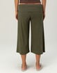 FULL TILT Womens Low Rise Gaucho Pants image number 4