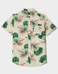 BRIXTON Charter Print Mens Button Up Shirt image number 1