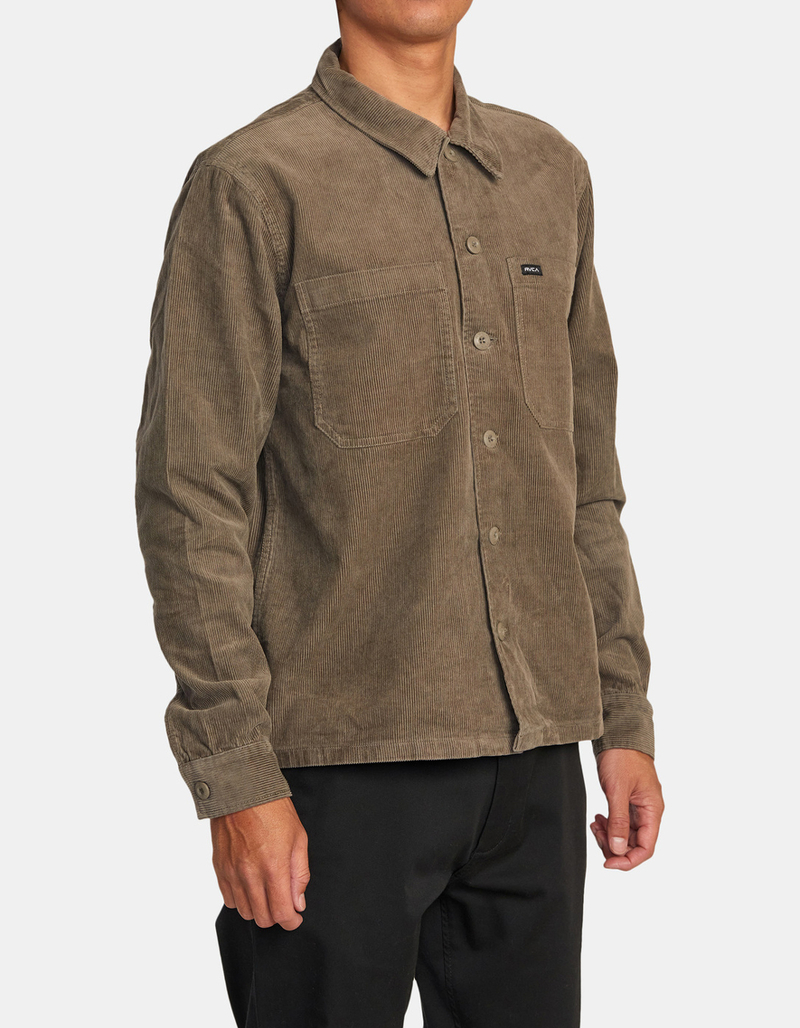 RVCA Americana Mens Corduroy Overshirt image number 3