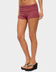 EDIKTED Monikah Striped Foldover Micro Shorts image number 2