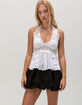 WEST OF MELROSE Bubble Womens Mini Skirt image number 5