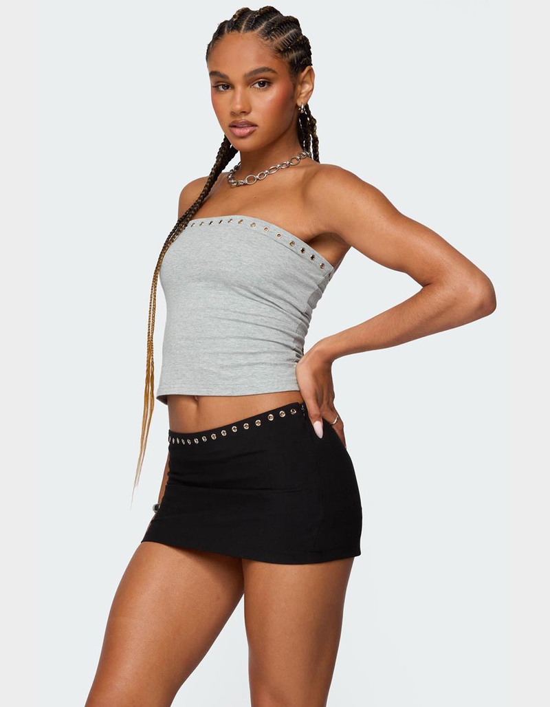 EDIKTED Built In Bra Grommet Tube Top image number 2