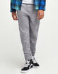 RSQ Boys Twill Light Gray Jogger Pants image number 2