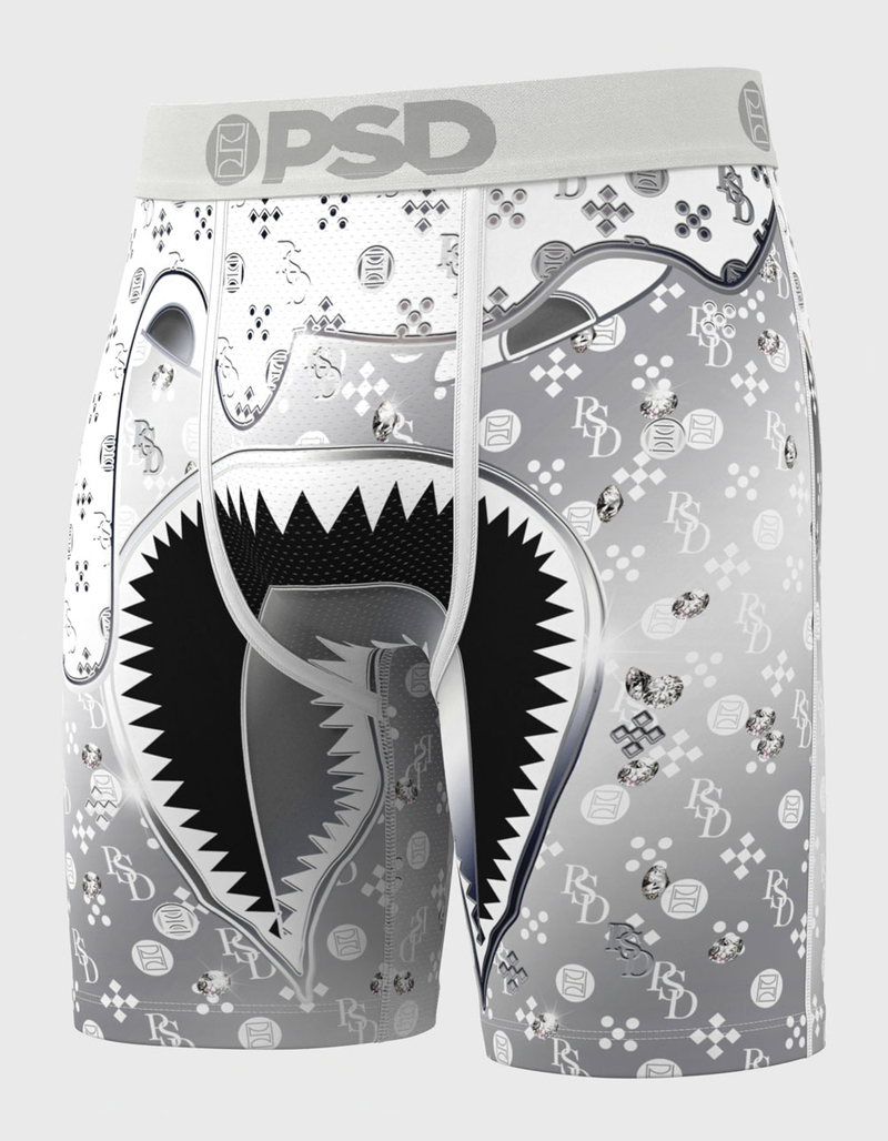 PSD Warface White Diamond Mens Boxer Briefs image number 1