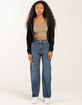 LEVI'S 94 Baggy Womens Jeans - Indigo Worn In image number 6