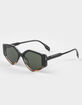 RSQ Geometric Tortoiseshell Rim Sunglasses image number 1