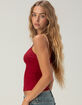 TILLYS Lace Trim Womens Cami image number 3