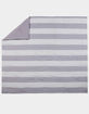 Grey Stripe Full/Queen Comforter Set image number 7