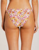 FULL TILT Floral Classic Bikini Bottoms image number 4