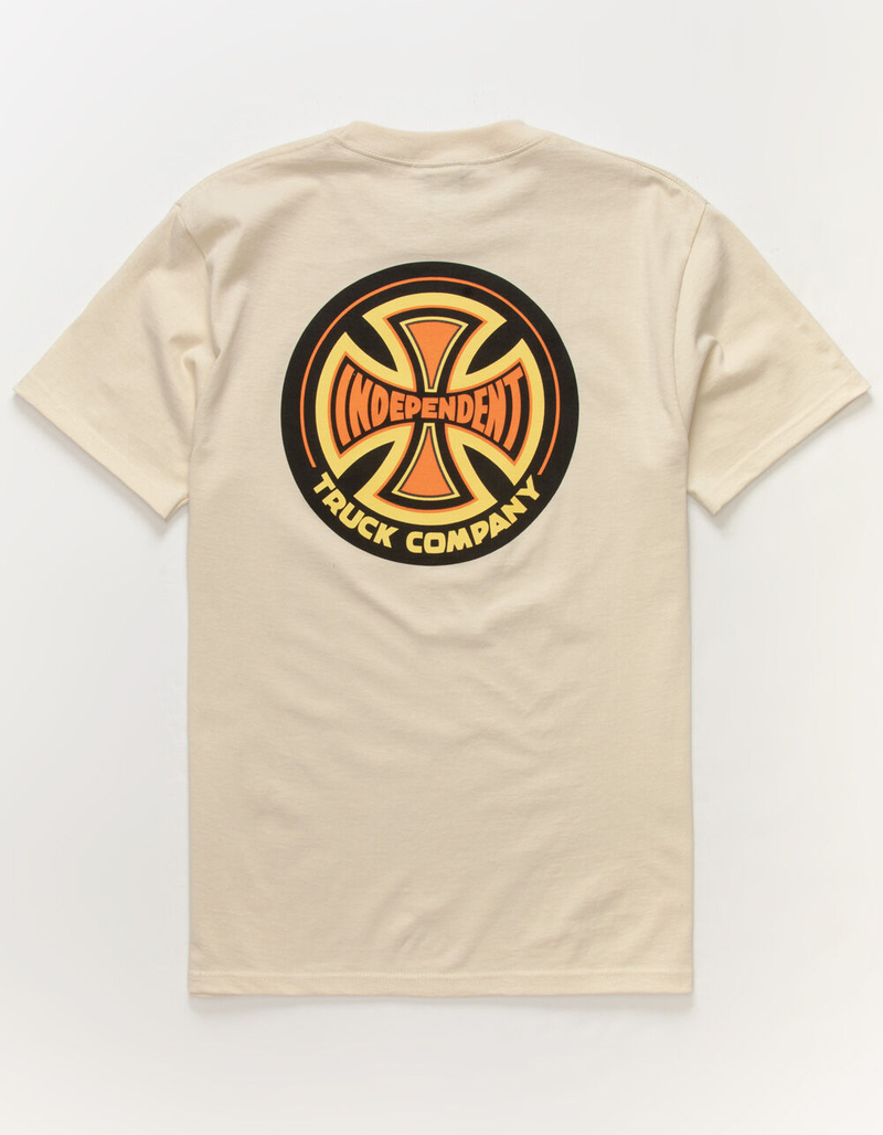 INDEPENDENT 78 Cross Mens Cream T-Shirt image number 0