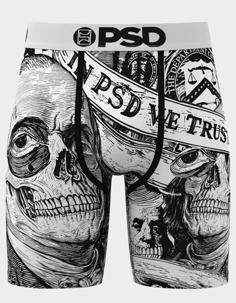 PSD Cursed Money Mens Boxer Briefs image number 0