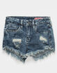 BLANK NYC Fit Of Rage Girls Denim Shorts image number 1