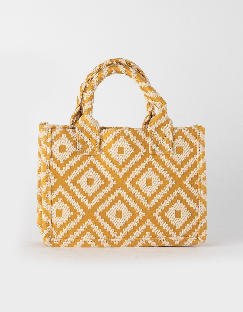 Geo Print Womens Mini Tote image number 0