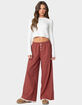 EDIKTED Dakota Plaid Pants image number 2