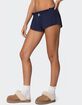 EDIKTED Dream Waffle Shorts image number 4